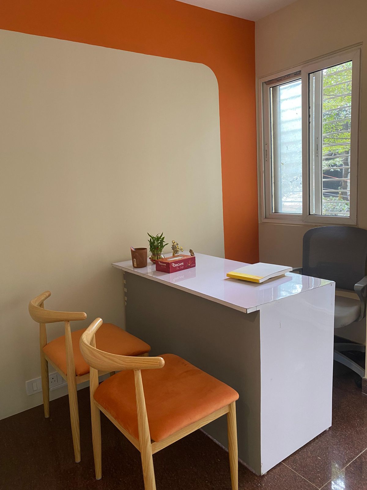 Medical team gathered in clinic